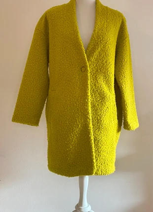 TU Woman Longline Statement Coat Textured Bouclé Style Size EU 38 40 42, brand: TU Woman, condizioni: Ottime, taglia: XL / IT 46 / EU 42, €25.00, €26.95 include la Protezione acquisti