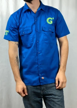 Chemise Dickies Bleu Workwear taille S, marque: Dickies, état: Bon état, taille: S, 14,99 €, 16,44 € Protection acheteurs (Pro) incluse