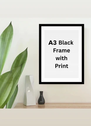 x2 A3 Framed Prints, brand: Art, condition: Very good, £34.00, £36.40 includes Buyer Protection Pro