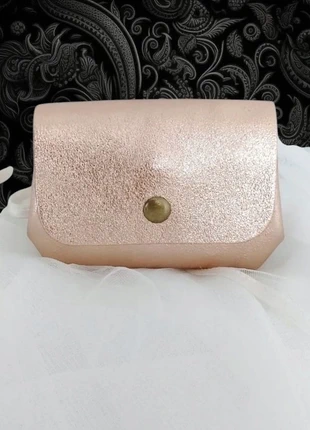 Porte monnaie cuir métallisé, marque: Boutique indépendante, état: Très bon état, 12,00 €, 13,30 € Protection acheteurs (Pro) incluse