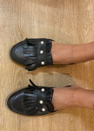 Mules Zara à franches et perles, marca: Zara, estado: Muito bom, tamanho: 38, €7.00, €8.05 inclui Proteção do Comprador