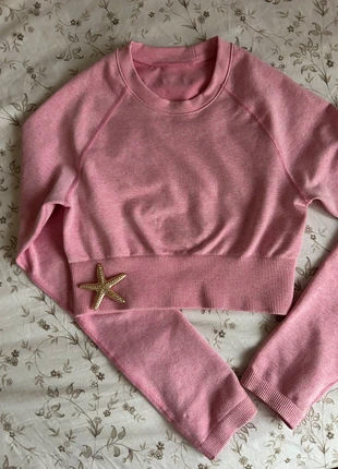 Crop top manches longues, brand: Prozis, condition: New without tags, size: S / 36 / 8, €12.00, €13.30 includes Buyer Protection