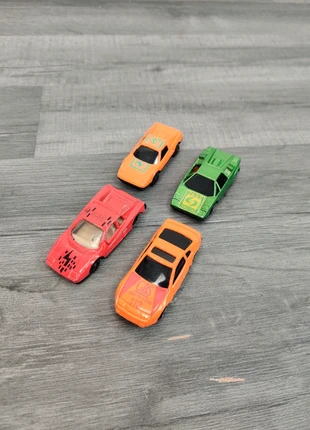 Lot de 4 petites voitures de course vintage – modèles années 80/90, marke: Vintage, zustand: Gut, größe: Einheitsgröße, 2,50 €, 3,33 € inklusive Vinted-Käuferschutz