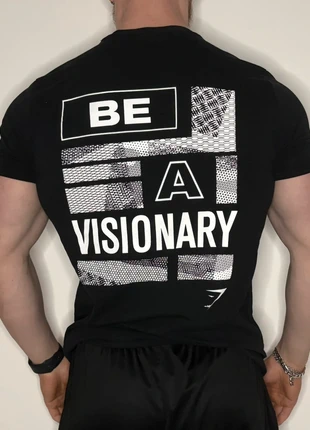 T-shirt Gymshark noir - Taille M, marque: Gymshark, état: Très bon état, taille: M, 18,00 €, 19,60 € Protection acheteurs (Pro) incluse
