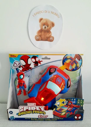 Marvel : Voiture arachno-bolide lumineuse et sonore - Web Crawler, marque: Marvel, état: Neuf avec étiquette, taille: 4 ans / 104 cm, 29,90 €, 32,10 € Protection acheteurs (Pro) incluse