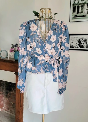 Chemisier transparent cache coeur taille 34/XS - tendance fleurie 🌸, marca: Cache Coeur, estado: Muy bueno, tamaño: XS / 34 / 6, 12,00 €, 13,30 € Protección al comprador Pro incluida