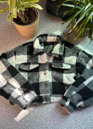 Veste polaire à carreaux, merk: Vintage Dressing, staat: Heel goed, maat: S / 36 / 8, € 5,00, € 5,95 inclusief Kopersbescherming