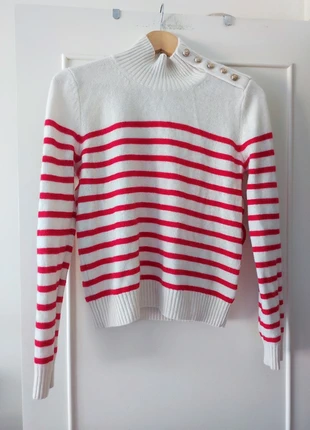 Pull marinière 100% cachemire Maje T1, brand: Maje, condizioni: Ottime, taglia: S / IT 40 / EU 36, €70.00, €74.20 include la Protezione acquisti