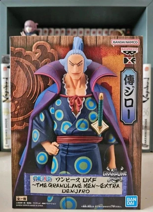 Figurine Denjiro Extra DXF The grandline m'en wanokuni : One Piece, merk: Bandai, staat: Heel goed, maat: Universeel, € 16,00, € 17,50 inclusief Kopersbescherming Pro