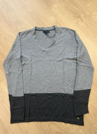 T-shirt manche longue Tommy Hilfiger col V | Taille L | Très bon état, marca: Tommy Hilfiger, estado: Muy bueno, tamaño: L / 40 / 12, 10,00 €, 11,20 € Protección al comprador incluida