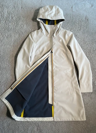Parka mi-longue couleur crème K-way Stéphanie Bonded femme taille S / 16 ans, marque: K-Way, état: Très bon état, taille: S / 36 / 8, 219,00 €, 230,65 € Protection acheteurs (Pro) incluse
