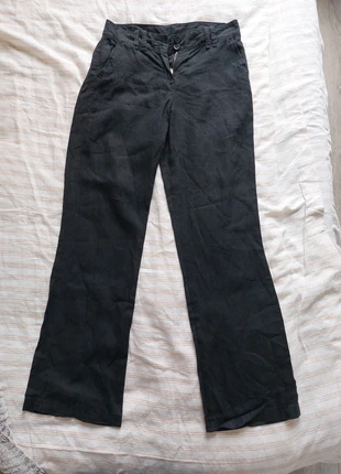 Pantalon large 100 % lin Benetton 38, brand: United Colors of Benetton, condition: Very good, size: M / 38 / 10, €24.90, €26.85 includes Buyer Protection