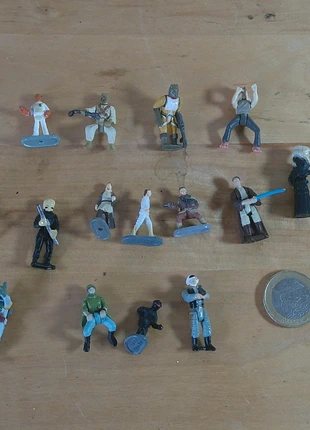Vintage Star Wars Micro Machines Mini Figures Total of 16 Figures, brand: Micro Machines, condition: Very good, size: One size, €30.00, €32.20 includes Buyer Protection