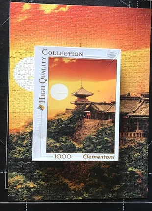 Puzzle Kioto Clementoni 1000 pièces, marca: Clementoni, estado: Muito bom, €8.00, €9.10 inclui Proteção do Comprador