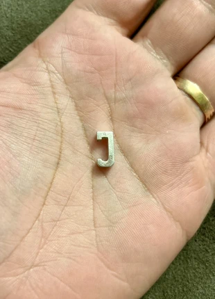 Pendentif lettre J en argent, merk: Argent, staat: Heel goed, € 12,95, € 14,30 inclusief Kopersbescherming Pro