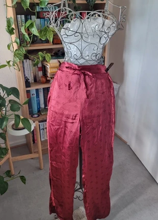 Rote Pyjamahose, marca: TQF Collection, estado: Bom, tamanho: S / 36 / 8, €5.00, €5.95 inclui Proteção do Comprador