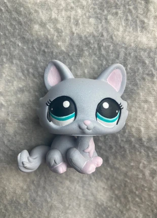 Littlest Pet Shop petshop lps custom ooak grey gray cat, merk: Littlest Pet Shop, staat: Heel goed, maat: Universeel, € 15,00, € 16,45 inclusief Kopersbescherming