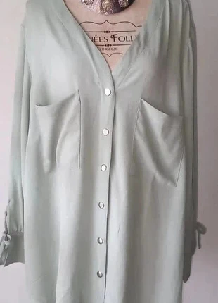 🍒Chemise vert menthe de chez Kiabi🍒, marque: Kiabi, état: Neuf sans étiquette, taille: 8XL / 56 / 28, 15,00 €, 16,45 € Protection acheteurs (Pro) incluse