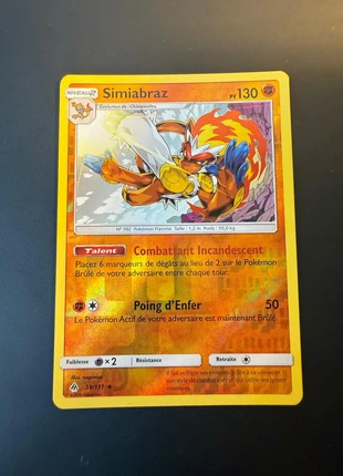 Simiabraz SL06 59/131, marke: Pokémon, zustand: Sehr gut, 2,00 €, 2,80 € beinhaltet Vinted-Käuferschutz Pro