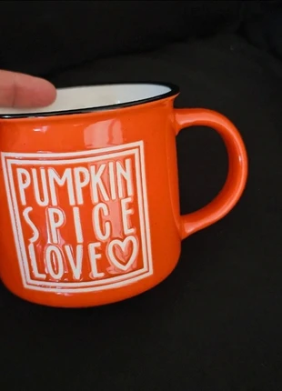 Taza de cerámica otoñal "pumpkin Spice Love" ultima pieza, merk: sin marca, staat: Nieuw met prijskaartje, € 7,00, € 8,05 inclusief Kopersbescherming