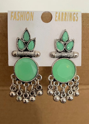 Mint color jhumke orecchini indiani, marque: Indian, état: Très bon état, 4,00 €, 4,90 € Protection acheteurs incluse