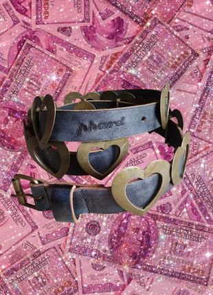 Y2k vintage Phard heart metal belt, marque: Vintage Dressing, état: Très bon état, taille: 100 cm, 18,00 €, 19,60 € Protection acheteurs incluse