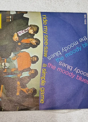 Single vinilo de The Moody Blues "Ride My See-Saw" 7" (Deram, 1968), estado: Muy bueno, 3,00 €, 3,15 € Protección al comprador incluida
