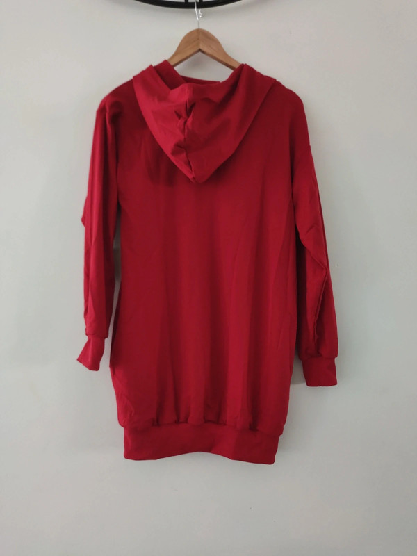 Robe sweat à capuche auxo neuve taille S - photo numéro 2