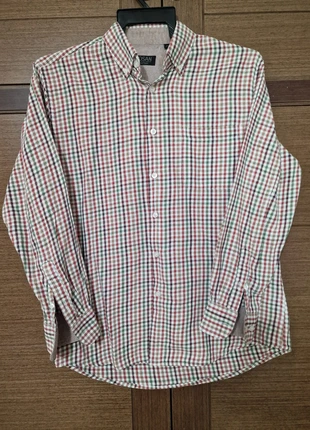 M Losan Since 1985 Cotton Plaid Shirt Multicolor Check Retro Casual, marque: Losan, état: Très bon état, taille: M, 6,00 €, 7,00 € Protection acheteurs incluse