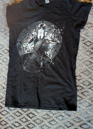 Wednesday t-shirt, brand: Gildan, condition: Good, size: S / 8, £3.00, £3.85 includes Buyer Protection