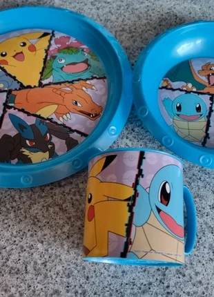 Pokémon 3-delige ontbijt/ diner set, marque: Pokémon, état: Neuf avec étiquette, 4,99 €, 5,94 € Protection acheteurs incluse