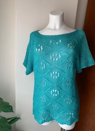 Jersey calado primavera 🌸 Pull ajouré printanier, marca: Made In Italy, estado: Nuevo sin etiquetas, tamaño: M / 38 / 10, 15,00 €, 16,45 € Protección al comprador incluida