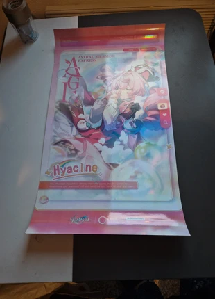 Poster hyacine honkai star rail, brand: miHoYo, condition: Very good, €10.00, €11.20 includes Buyer Protection