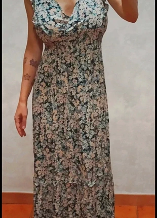 Vestito lungo Boho fiori taglia small, marca: Böhemen, estado: Muy bueno, tamaño: S / 36 / 8, 20,00 €, 21,70 € Protección al comprador incluida