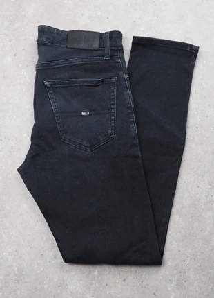 Jeans homme Tommy Hilfiger austin slim fit noir logo brodé - taille 30x32 / 40FR, brand: Tommy Hilfiger, condition: Very good, size: W30, €22.00, €23.80 includes Buyer Protection Pro