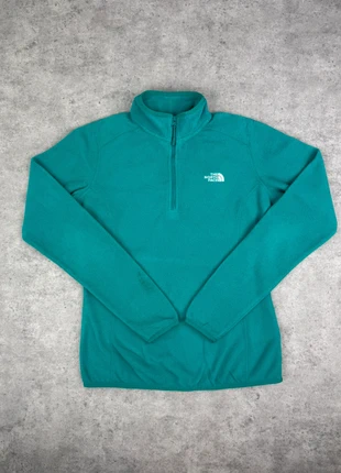 Veste polaire fleece half zip The North Face bleu turquoise femme S #SKU0191, brand: The North Face, condition: Very good, size: S / 36 / 8, €23.90, €25.80 includes Buyer Protection Pro