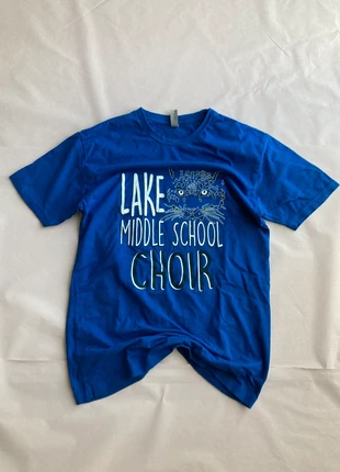 T-shirt homme USA school next level bleu - Taille S, brand: Next Level Apparel, condizioni: Ottime, taglia: S, €6.00, €7.00 include la Protezione acquisti