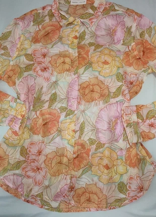 Vintage floral blouse, marca: Vintage Dressing, estado: Nuevo sin etiquetas, tamaño: M / 38 / 10, 10,00 €, 11,20 € Protección al comprador incluida