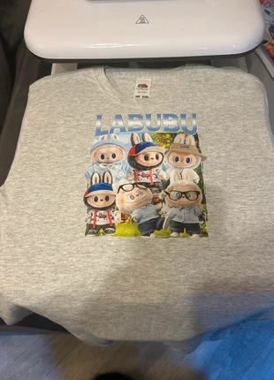Labubu Blue Grey Long Sleeve T Shirt, brand: labubu, condition: New without tags, size: One size, £11.99, £13.25 includes Buyer Protection