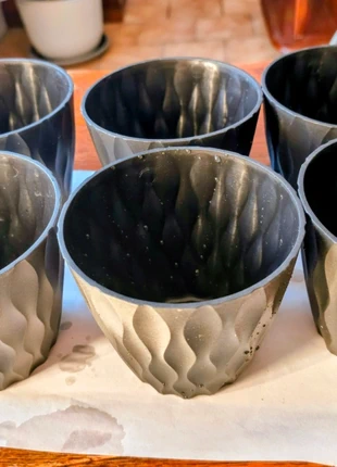 6 pots neufs avec soucoupe, marque: c discout, état: Neuf sans étiquette, 2,00 €, 2,80 € Protection acheteurs incluse