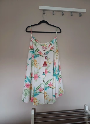 Zomerrok hawaistijl nieuw mt. 46, marca: Top Vintage, estado: Nuevo con etiquetas, tamaño: XXXL / 46 / 18, 20,00 €, 21,70 € Protección al comprador incluida