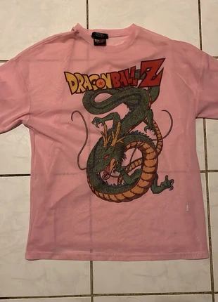 Lichtroze bershka dragon ball Z t-shirt, marca: Bershka, estado: Muito bom, tamanho: S / 36 / 8, €1.50, €2.28 inclui Proteção do Comprador