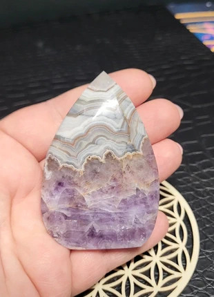 Ornement Améthyste Agate Crazy Lace, brand: Améthyste Agate, condition: New with tags, €15.00, €16.45 includes Buyer Protection