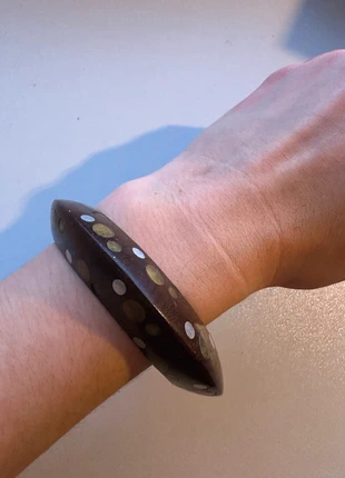 Brazalete de madera, estilo africano, pulsera, condition: Very good, €2.00, €2.80 includes Buyer Protection