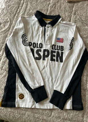 Polo vintage Aspen manica lunga bambino, brand: Aspen, condizioni: Buone, taglia: 8 anni / 128 cm, €5.00, €5.95 include la Protezione acquisti