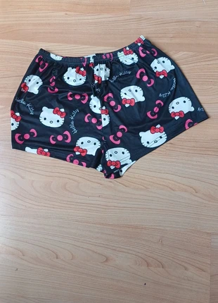 Short hello kitty - noir - taille M - pyjama, condition: Very good, size: M / 38 / 10, €7.50, €8.58 includes Buyer Protection