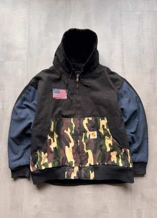 Carhartt Reworked Camo Pattern Active Jacket - L, merk: Carhartt, staat: Goed, maat: L, € 45,00, € 47,95 inclusief Kopersbescherming Pro