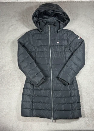 Parka épaisse doudoune à capuche noire Tommy Hilfiger femme taille XS, brand: Tommy Hilfiger, condition: Very good, size: XS / 34 / 6, €56.00, €59.50 includes Buyer Protection