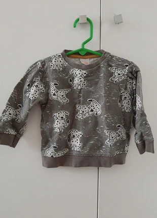 Sweater met hondjes maat 86, brand: Hema, condition: Satisfactory, size: 18-24 months / 86 cm, €1.00, €1.75 includes Buyer Protection