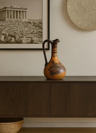 Vase grec artisanal – inspiré de la mythologie antique 🏺, état: Très bon état, 27,50 €, 29,58 € Protection acheteurs incluse